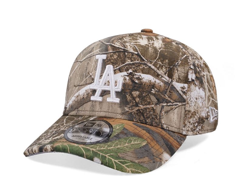 Produktbild von Official New Era LA Dodgers Black 9FORTY Adjustable Cap New Era Cap UK